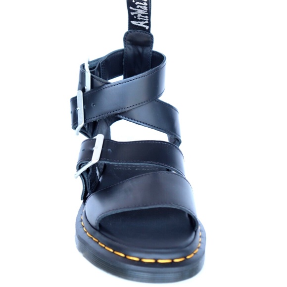 Rick Owens x Dr. Martens Leather Gryphon Gladiator Sandals Women's 8 Men… - Picture 5 of 14